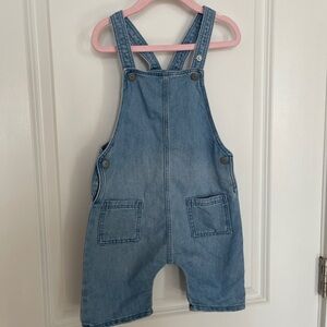 Denim overalls for baby boy
